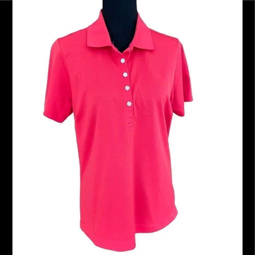 𝅺Nike Golf Tour Performance Dri fit polo shirt, size L.